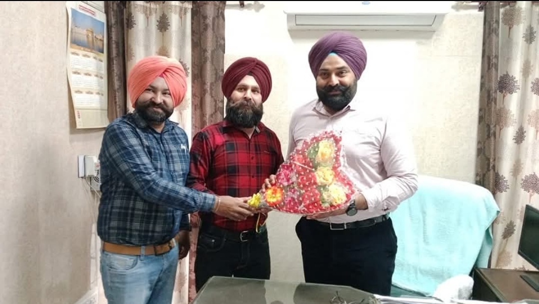 जशनदीप सिंह नैनोवाल ने जिला मंडी अधिकारी का पदभार संभाला